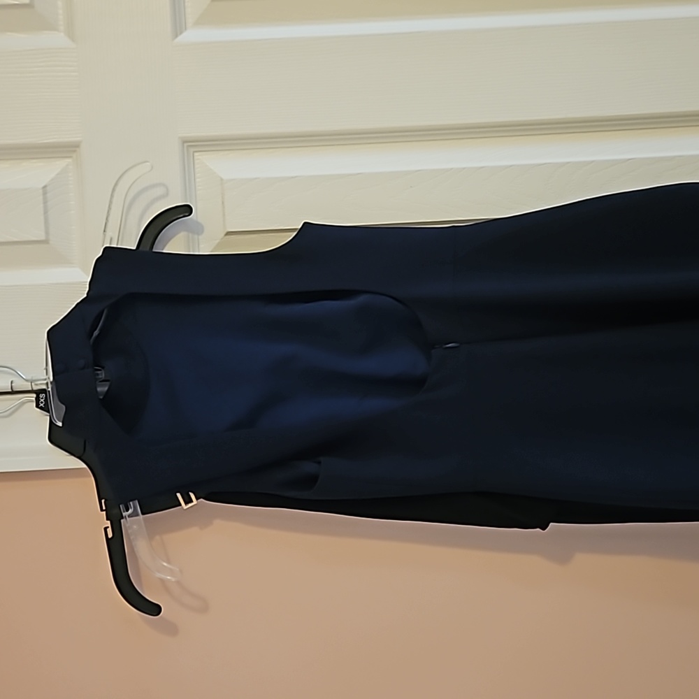 Navy Blue Dress - Picture 3 of 5